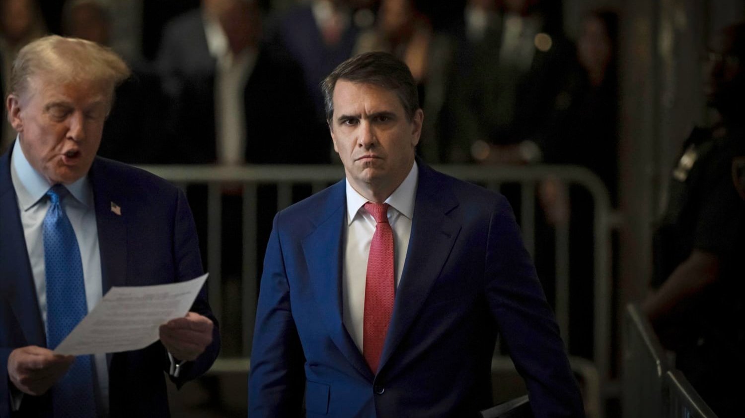 A photo of Trump's lawyer