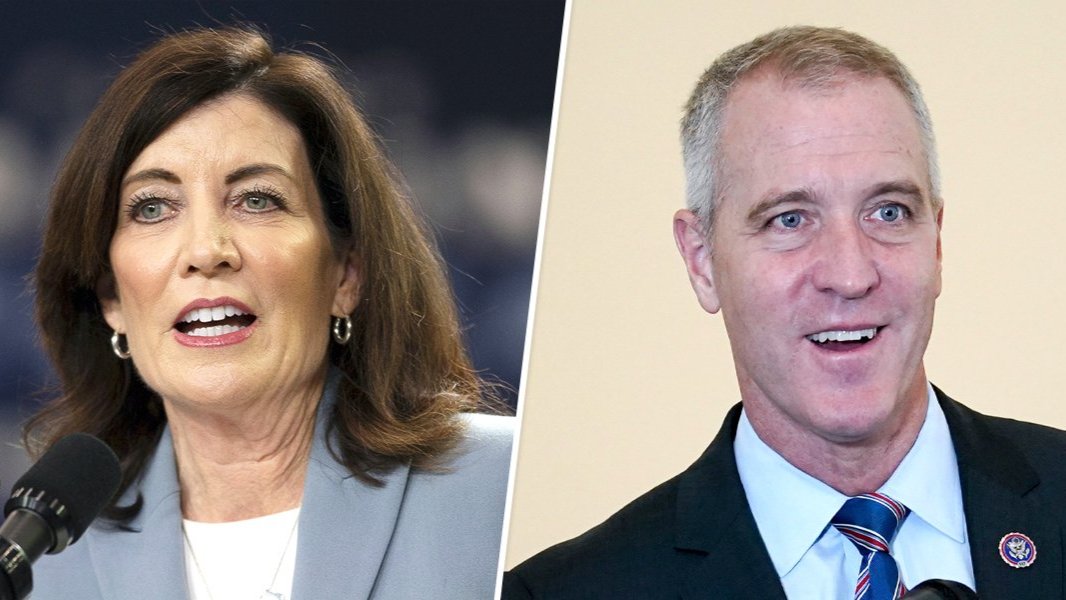 Photo of Kathy Hochul and Sean Patrick Maloney