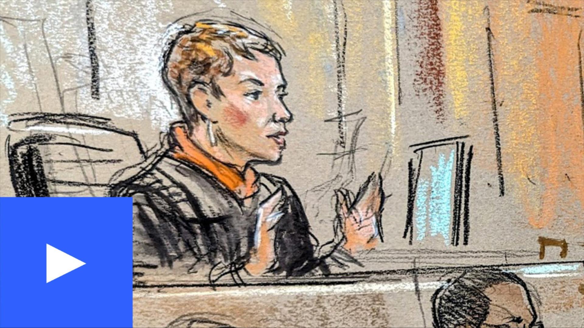 A court sketch of Judge Tanya Chutkan