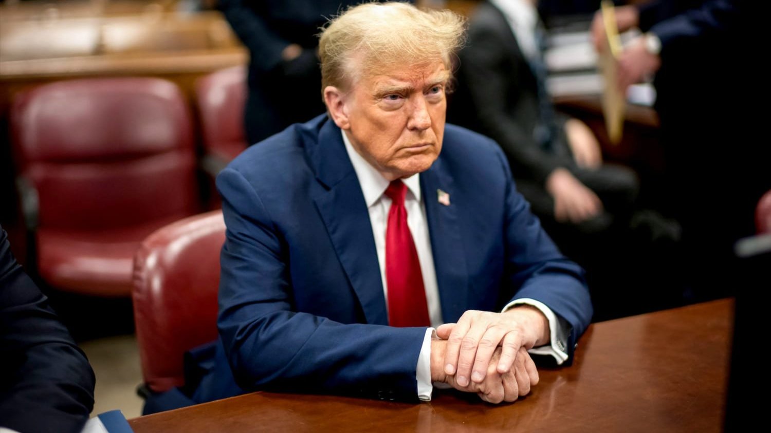 A photo of Trump
