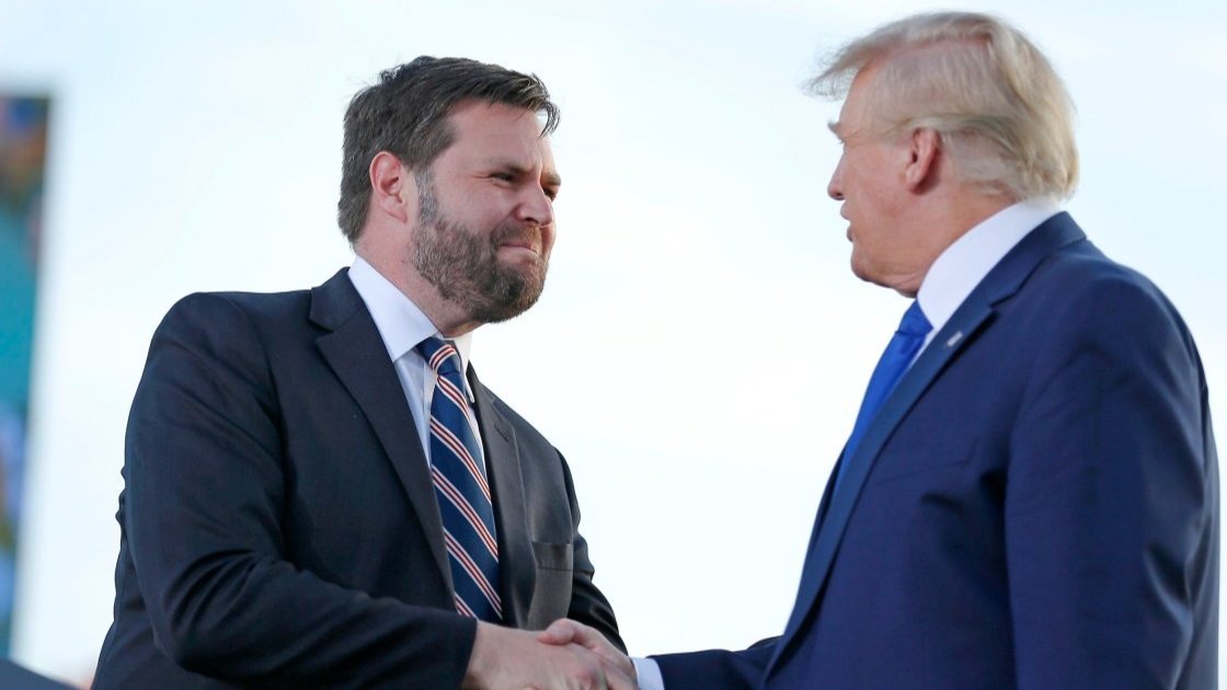 Photo of J.D. Vance and Donald Trump