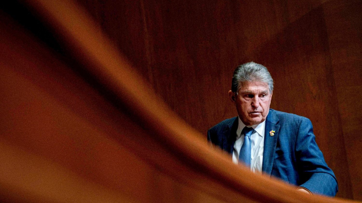 A photo of Manchin