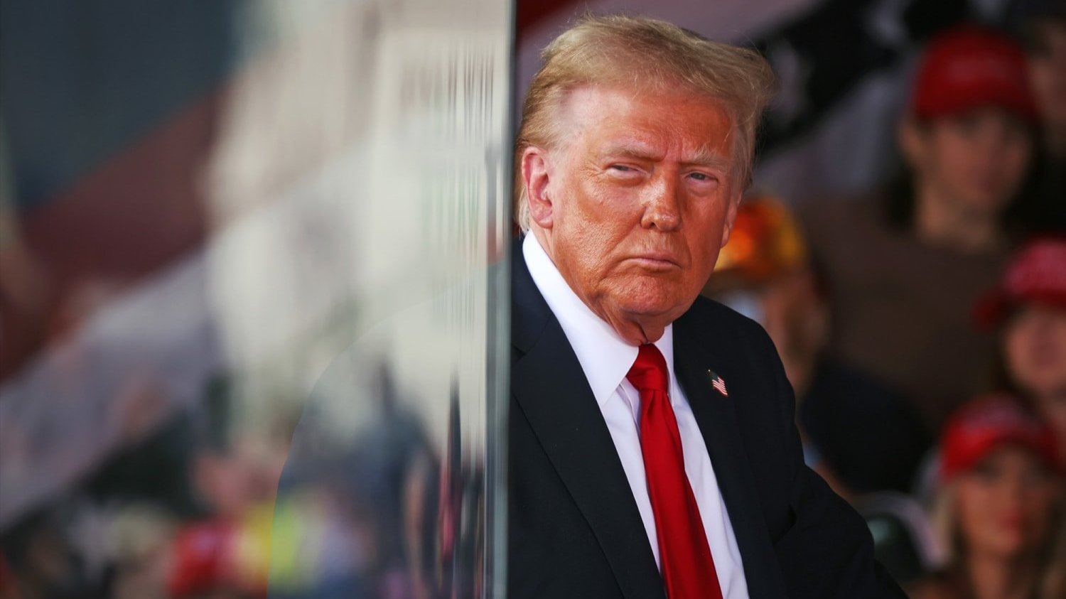 A photo of Trump