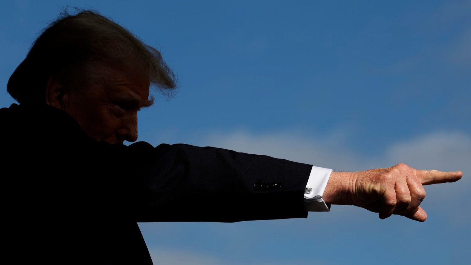 A photo of Trump