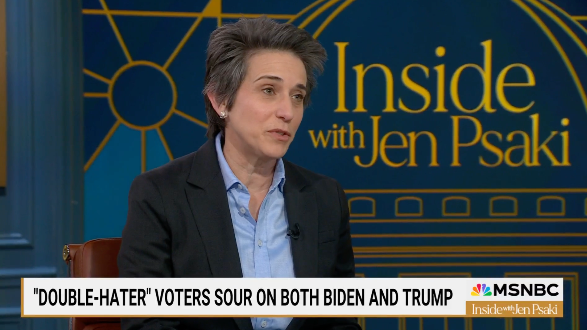 A screengrab of Inside with Jen Psaki