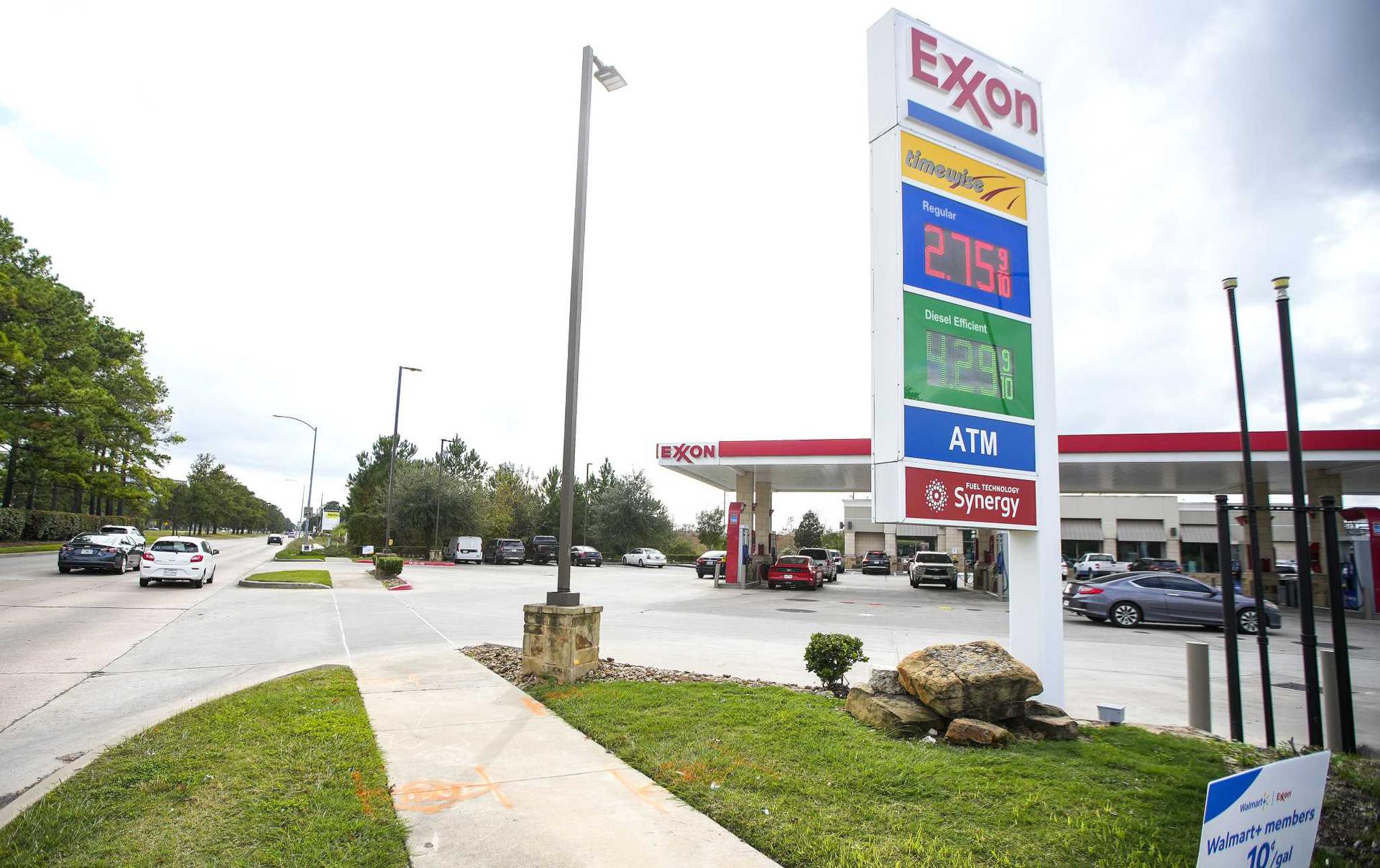 An Exxon station at 15931 John F. Kennedy Blvd. 