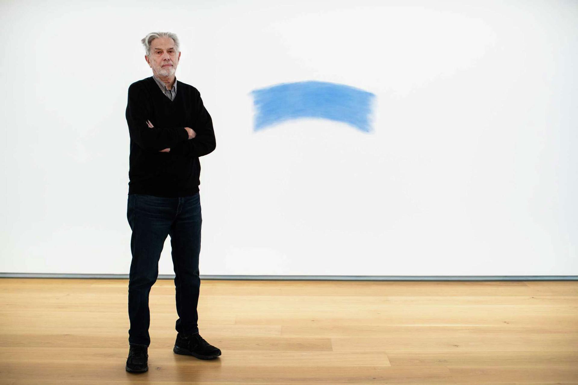 Mel Bochner doesn't care if you like his 'Smudge' art at the Menil. He just wants you to think.