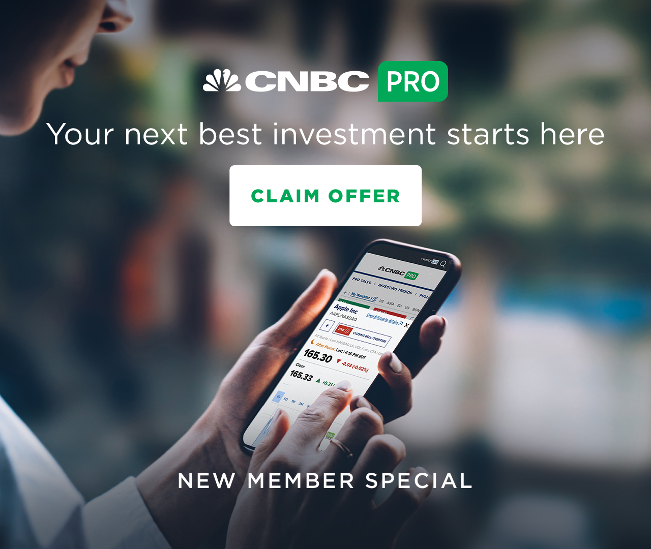 CNBC Pro New Member Special