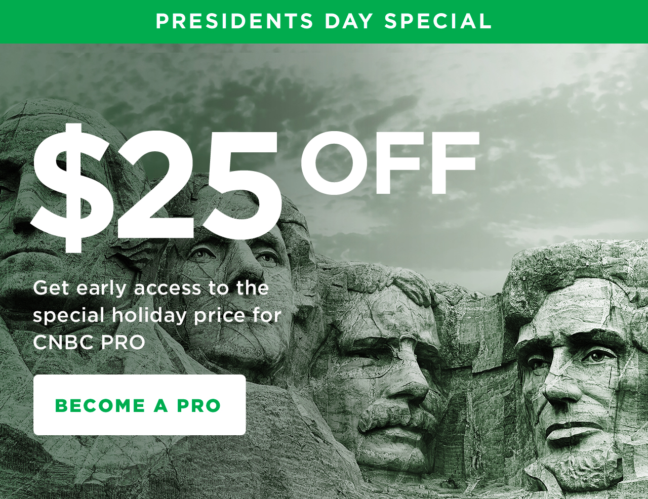 CNBC Pro President's Day Special!