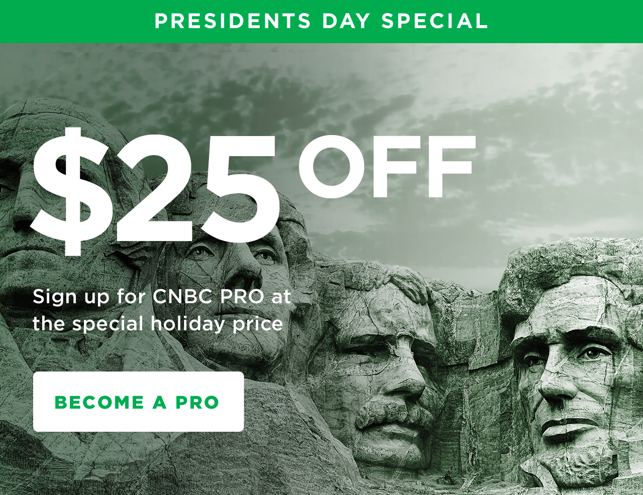 CNBC Pro President's Day Special!