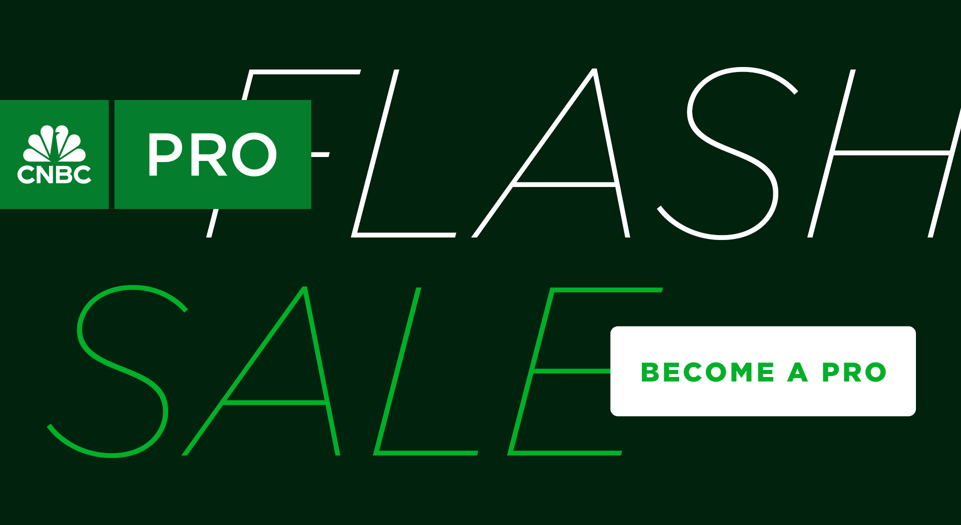 CNBC Pro Flash Sale
