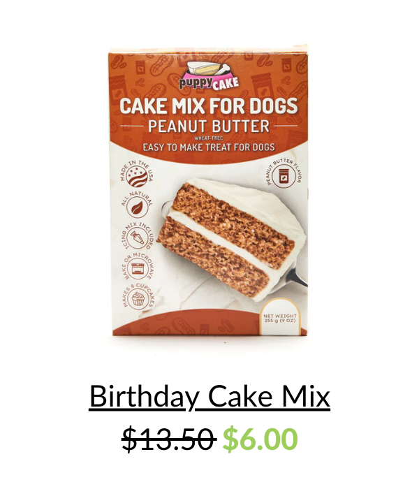 Bake your pup an dog-safe sweet treat!