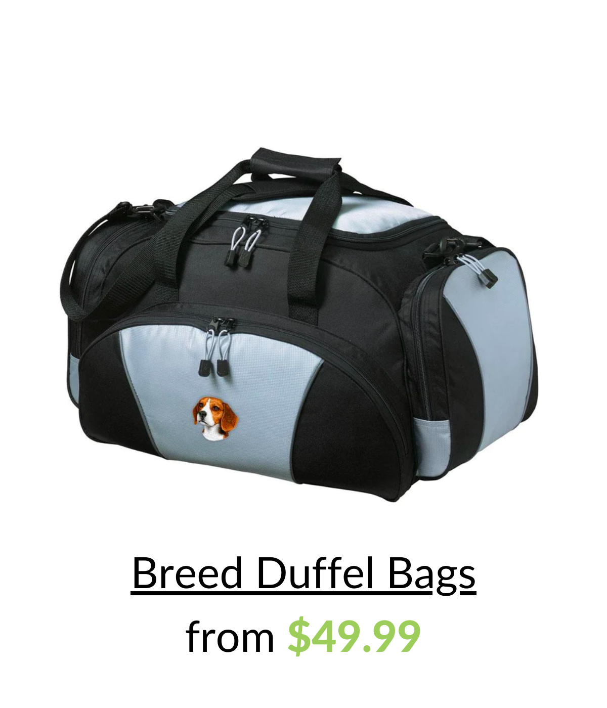 Shop Embroidered Duffel Bags