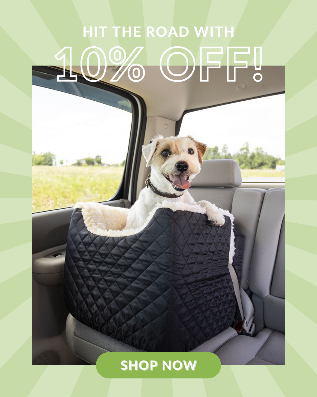 Hit the road with 10% OFF Snoozer Car Seats!