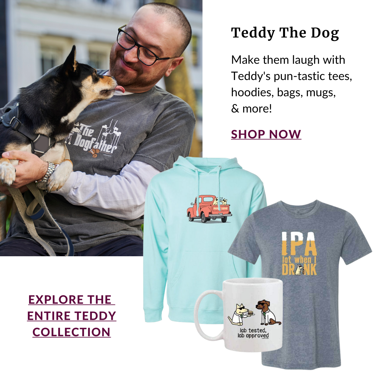Shop Teddy The Dog