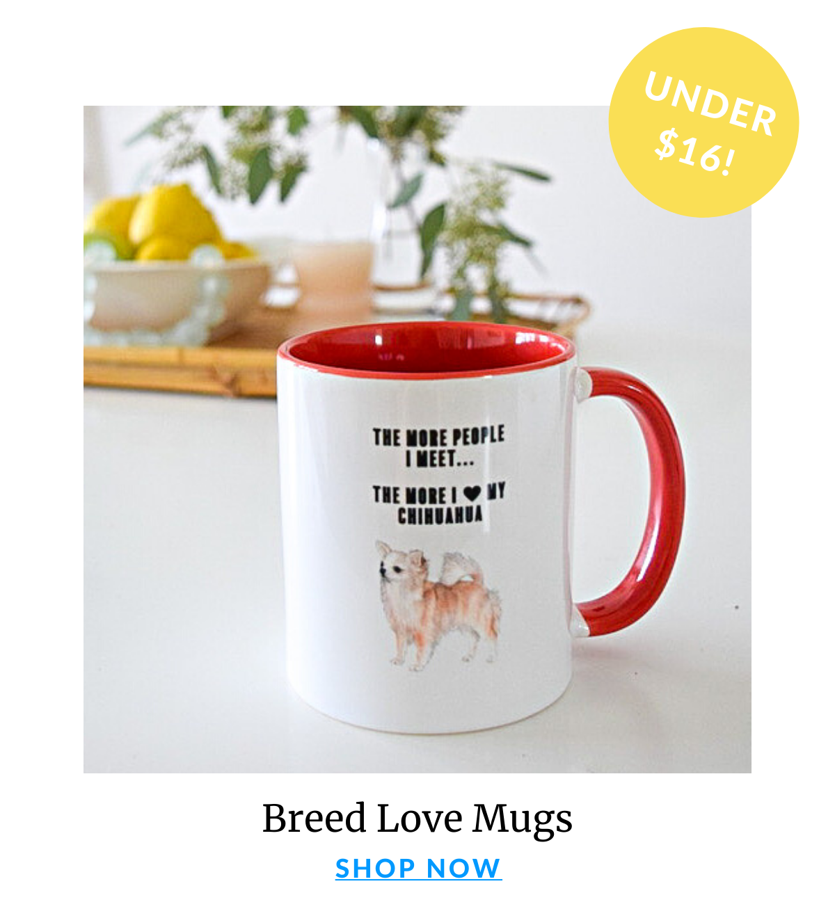 Shop Printed Mint Love Mugs
