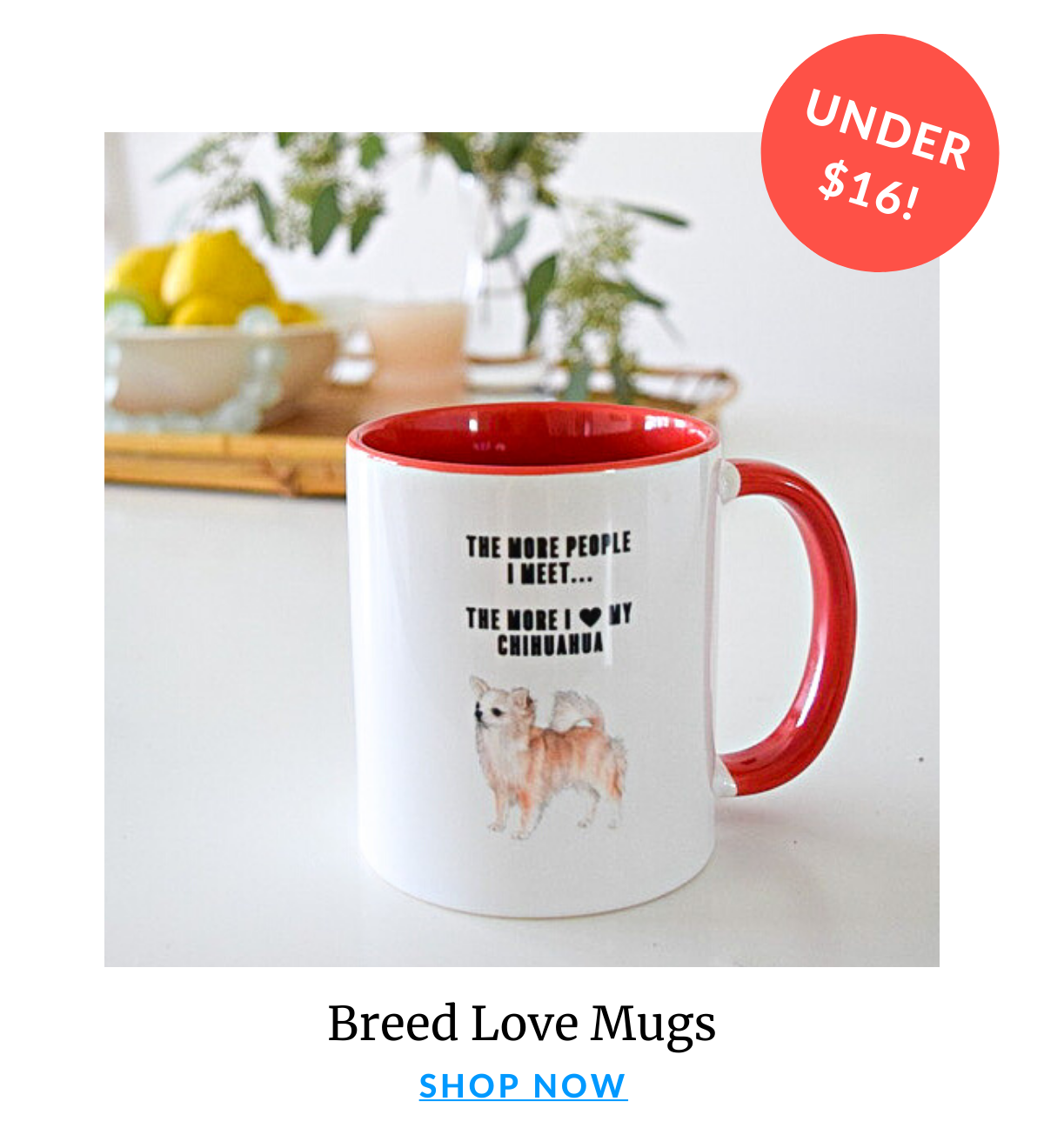 Shop Printed Mint Love Mugs