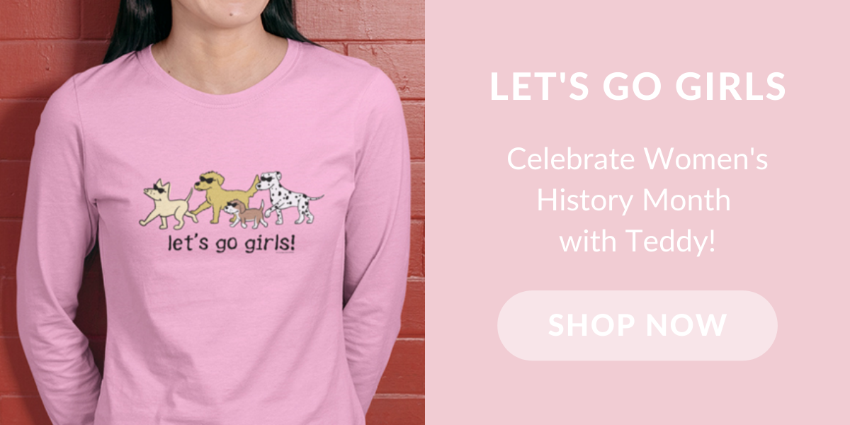 Celebrate Women's History Month with Teddy!