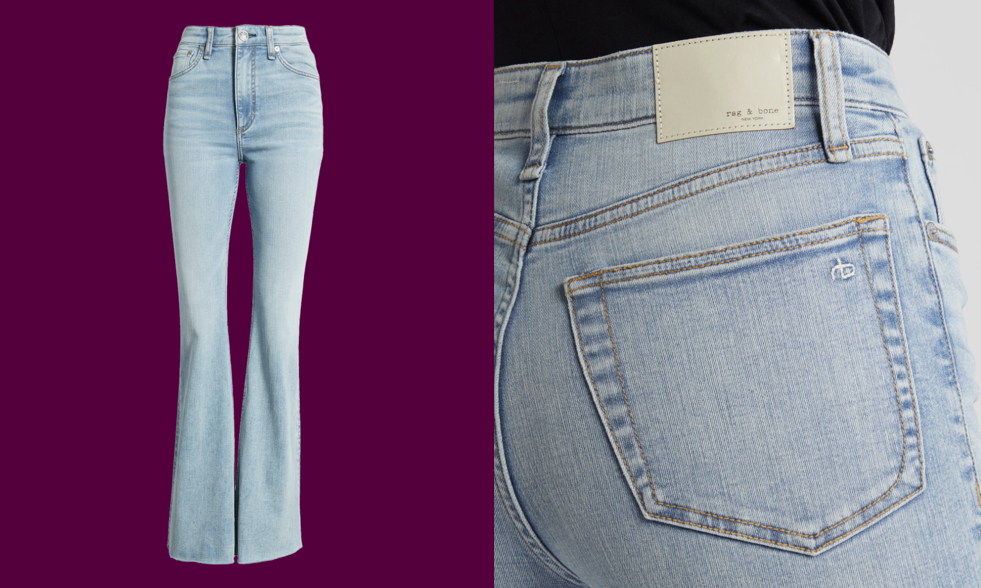 Casey High-Waist Flare Jeans