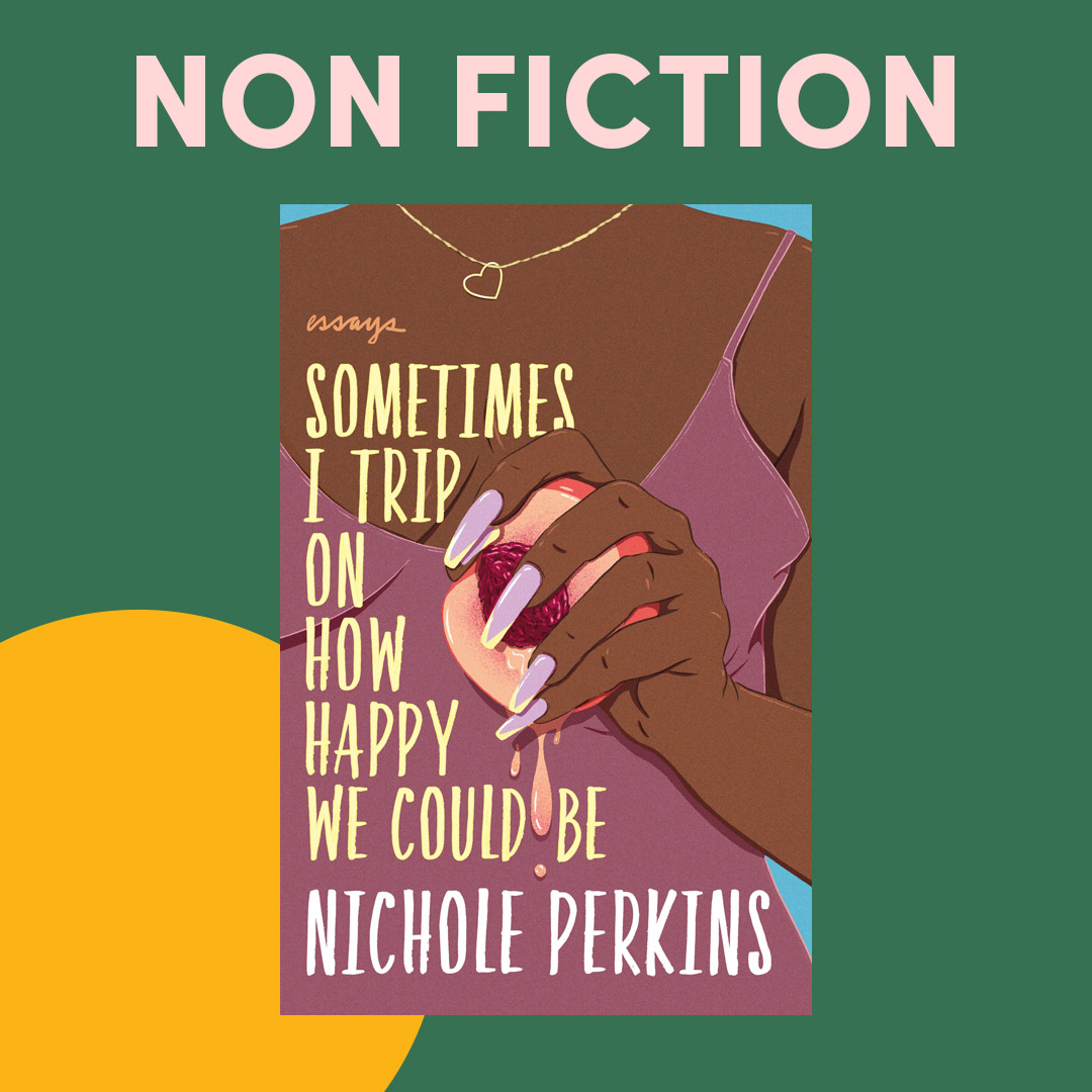 illustrated graphic with one book cover; text reads ''nonfiction''