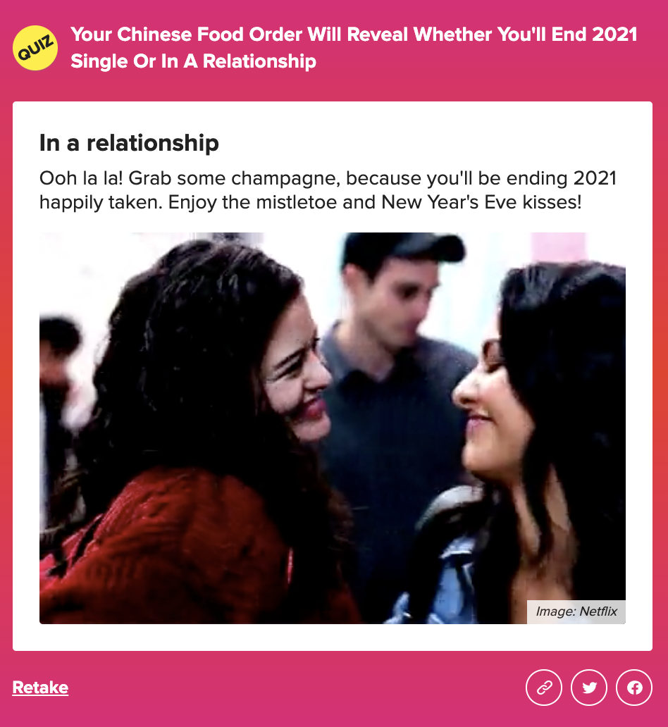 https://www.buzzfeed.com/kellymartinez/chinese-food-relationship-status-quiz https://www.buzzfeed.com/kellymartinez/chinese-food-relationship-status-quiz