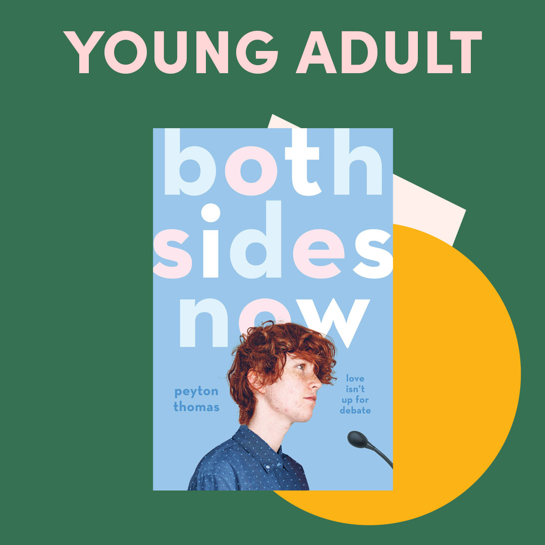 Illustrated graphic with book cover and text ''young adult'' Illustrated graphic with book cover and text ''young adult''