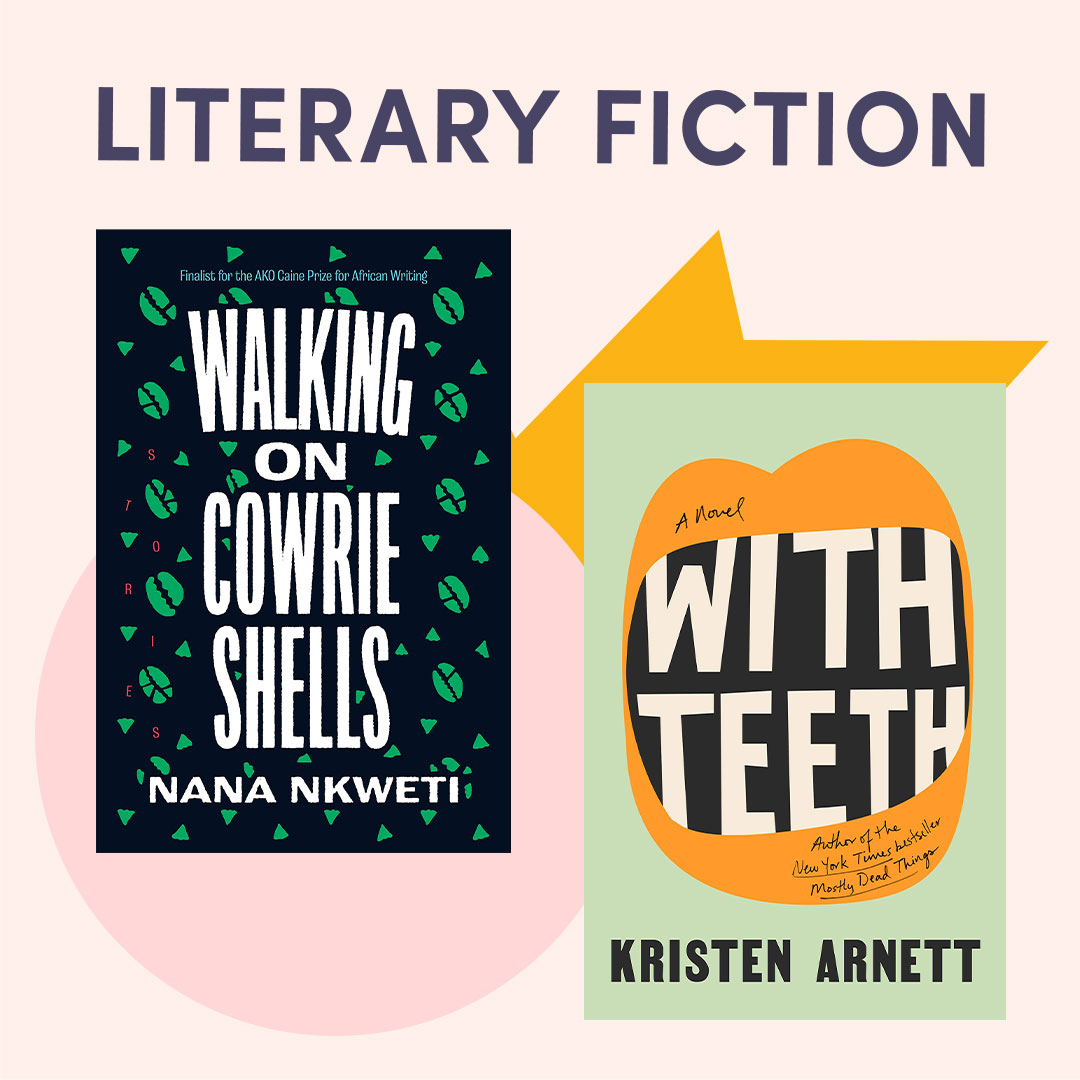Illustrated graphic with book covers, text reads ''Romance''
