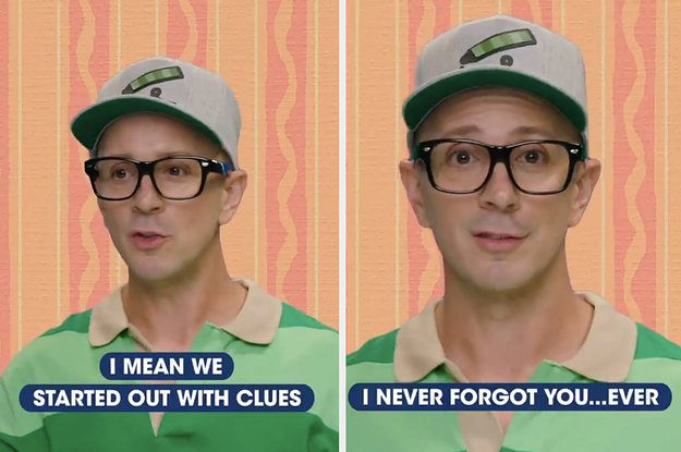 People Are Sobbing Over This Wholesome New Video From ''Blue's Clues'' Steve