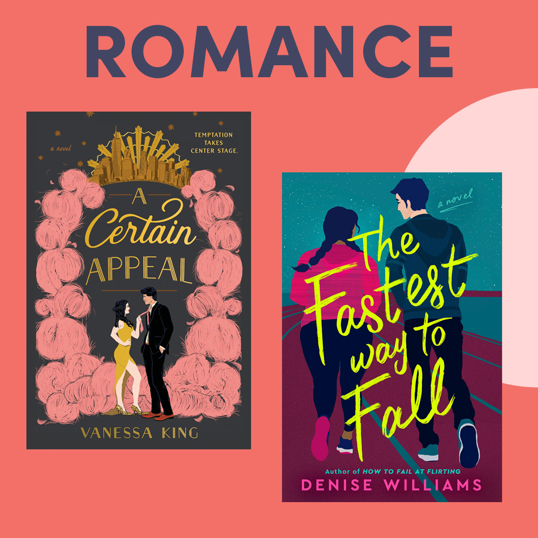 illustrated graphic with a book cover; text reads ''romance'' illustrated graphic with a book cover; text reads ''romance''