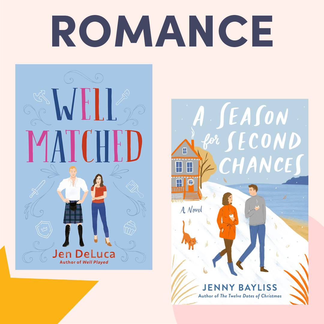 illustrated graphic with a book cover; text reads ''romance'' illustrated graphic with a book cover; text reads ''romance''