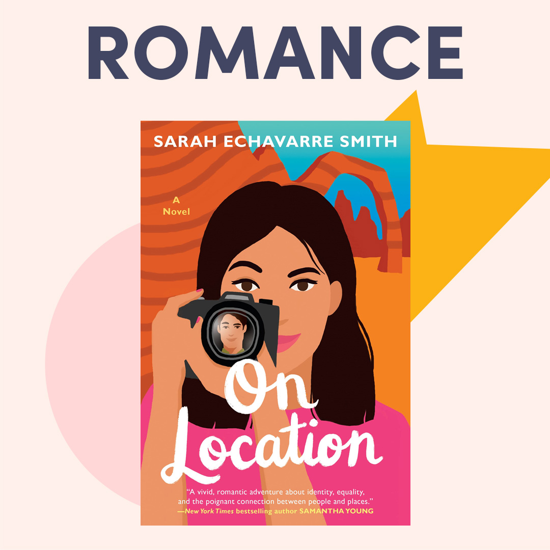 illustrated graphic with a book cover; text reads ''romance'' illustrated graphic with a book cover; text reads ''romance''