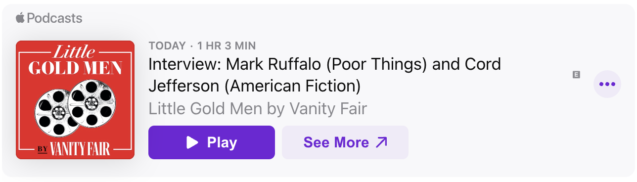 Vanity Fair | Little Gold Men Podcast