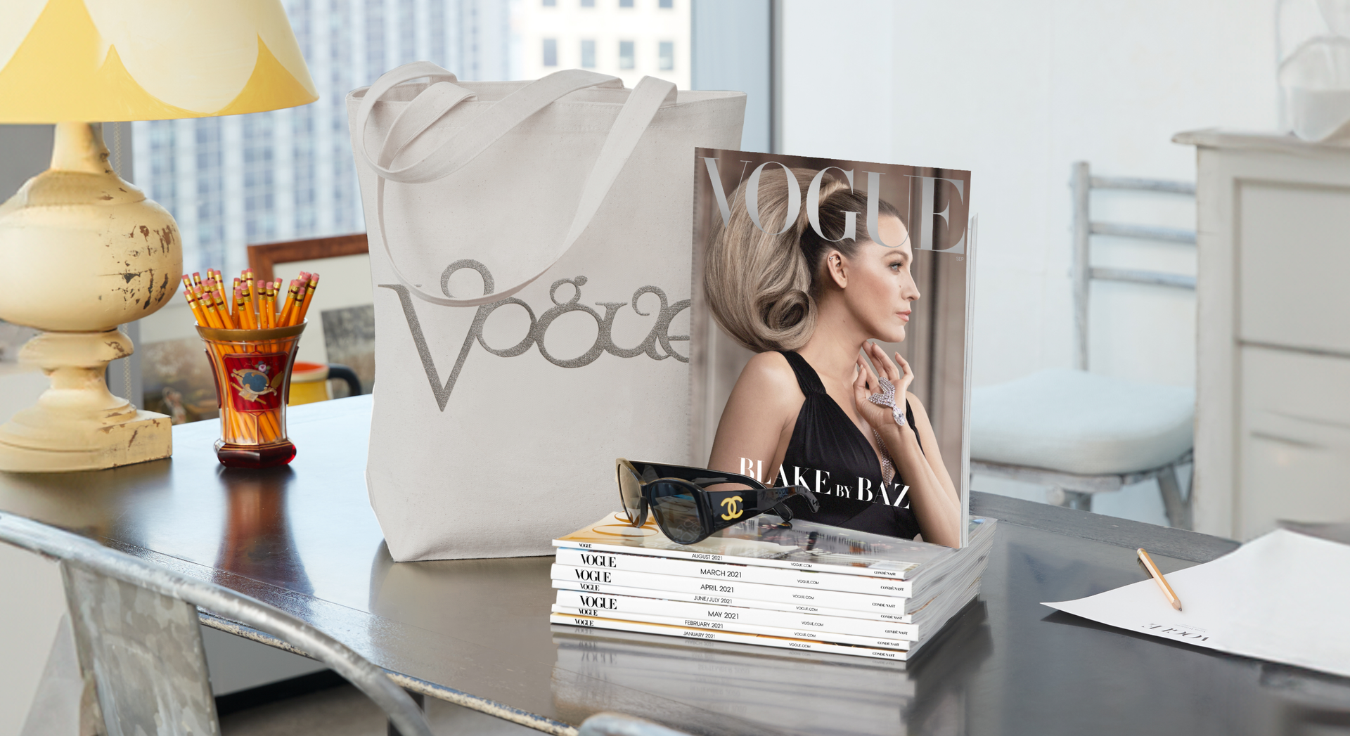 Vogue September Issue and Tote