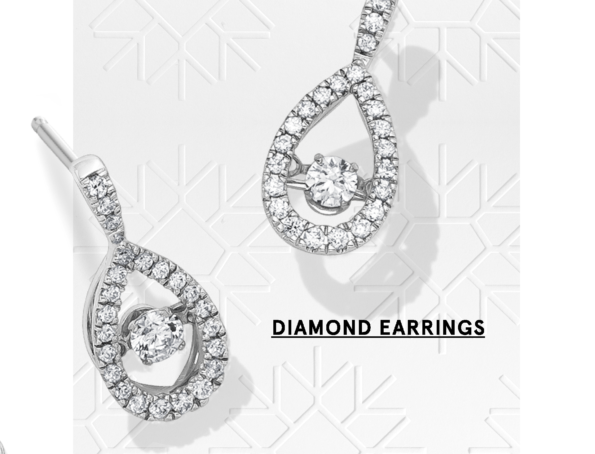 Diamond earrings
