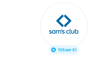 sam's club® 105 per $1