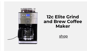 12c Elite Grind and Brew Coffee Maker | shop