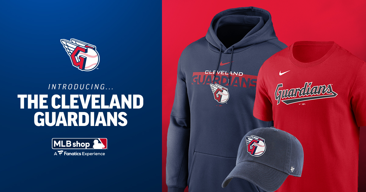 Introducing The Cleveland Guardians. MLB Shop. A Fanatics Experience.
