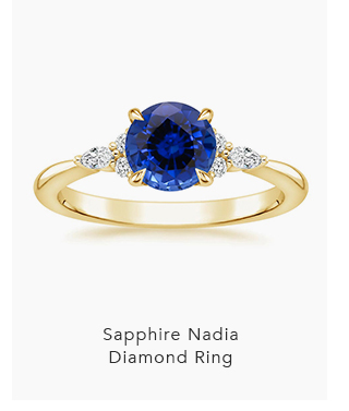 Sapphire Nadia Diamond Ring