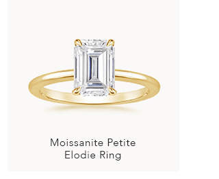 Moissanite Petite Elodie Ring