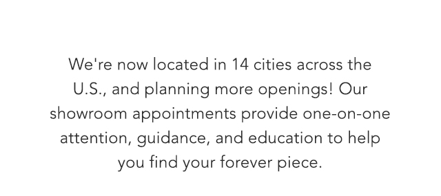 14 Showrooms (& Counting!)