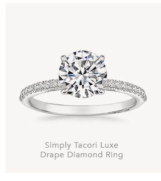 Simply Tacori Luxe Drape Diamond Ring