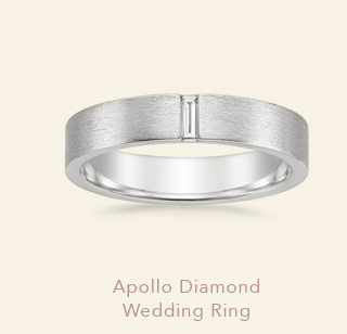 Apollo Diamond Wedding Ring