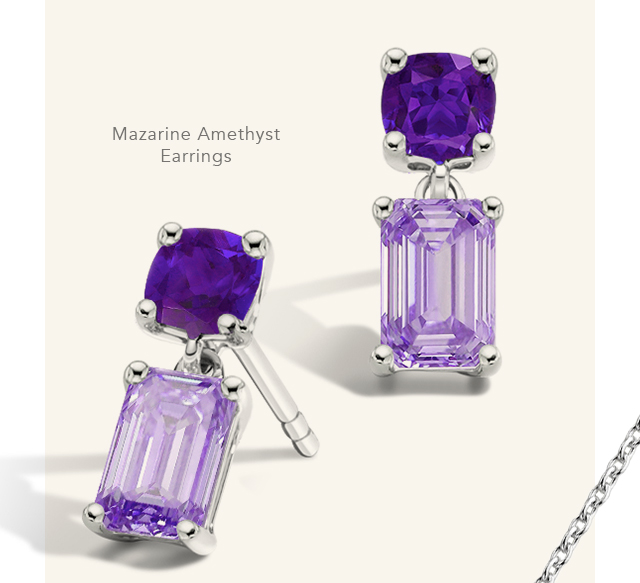 Mazarine Amethyst Earrings