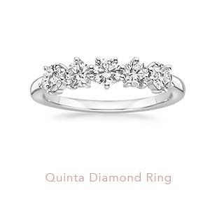 Quinta Diamond Ring
