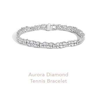 Aurora Diamond Tennis Bracelet