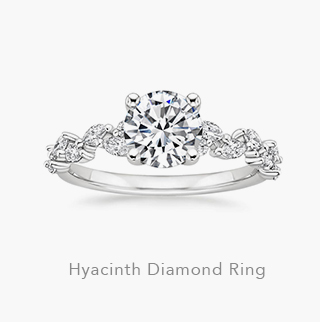 Hyacinth Diamond Ring