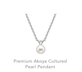Premium Akoya Cultured Pearl Pendant