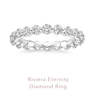 Riviera Eternity Lab Diamond Ring