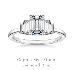 Coppia Five Stone Diamond Ring
