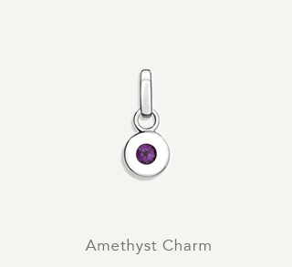 Amethyst Charm